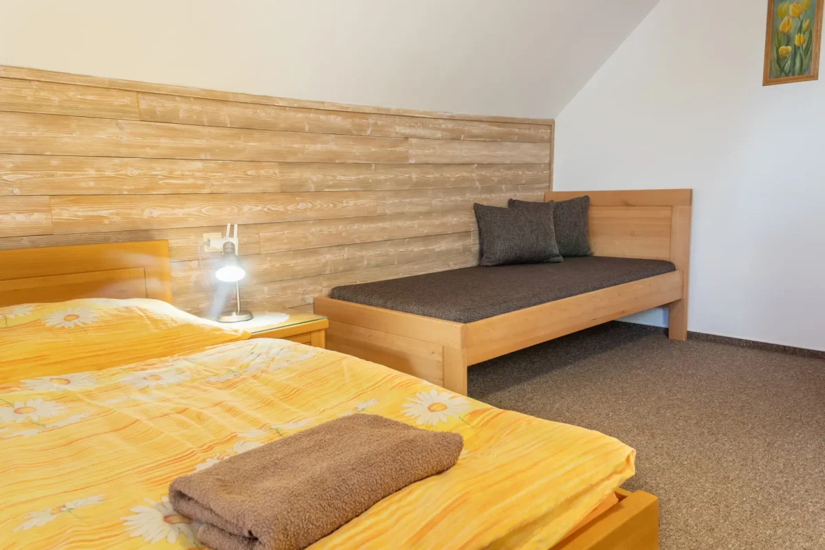 Pohľad na prístelku v Apartmáne Andrejka